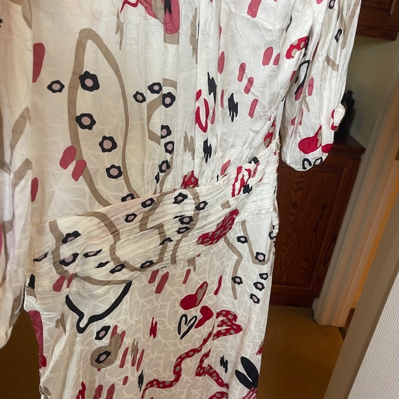 ba&sh Multicolor Abstract Pattern Dress - Picture 3 of 5